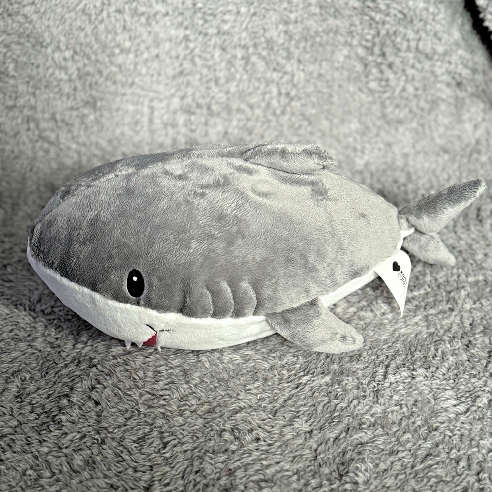 Kohl's Cares Gilbert the Great White Shark Plush Stuffed Animal Gray Toy
